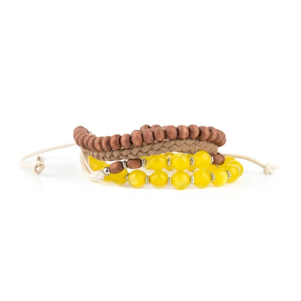 Paparazzi Down HOMESPUN - Yellow
